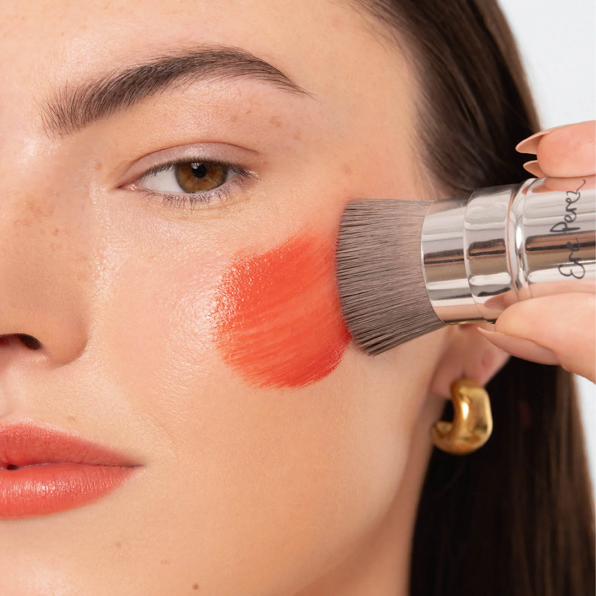 Ere Perez Eco Vegan Retractable Kabuki Brush - Image 4