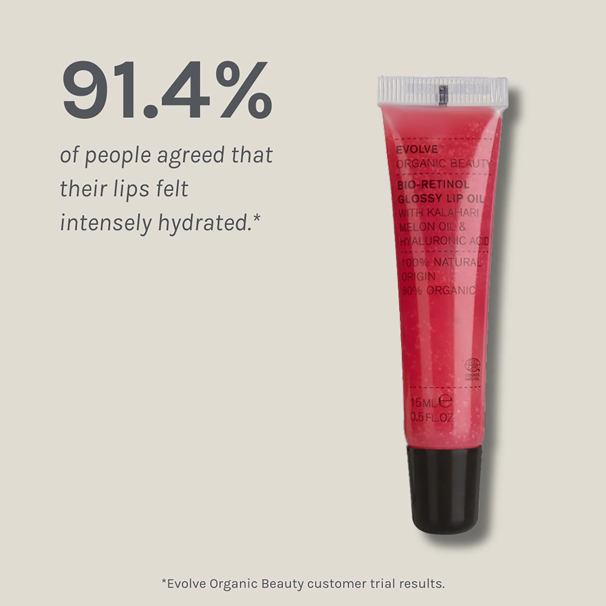 Evolve Bio-Retinol Glossy Lip Oil - Image 7