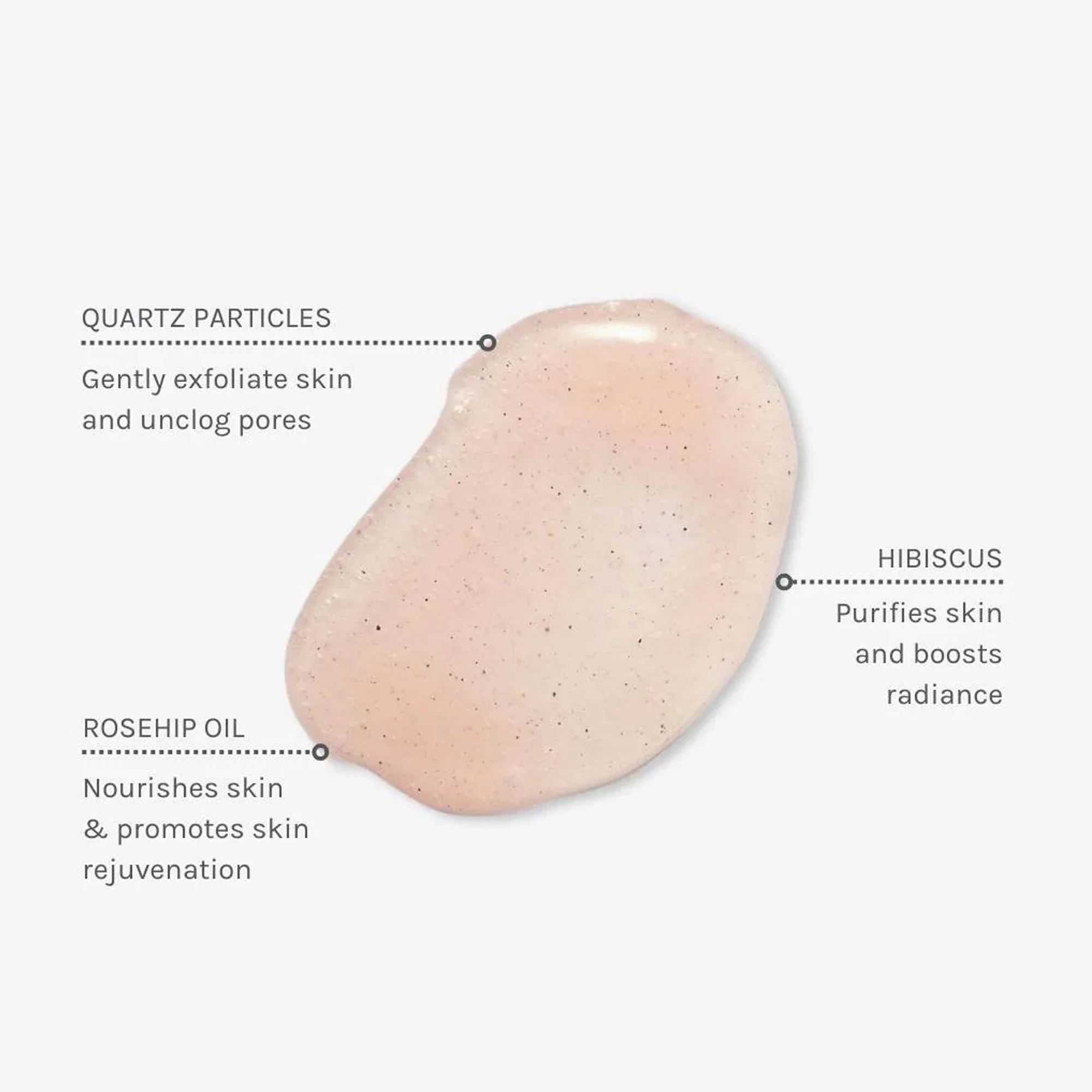 Evolve Rose Quartz Facial Polish - Image 3