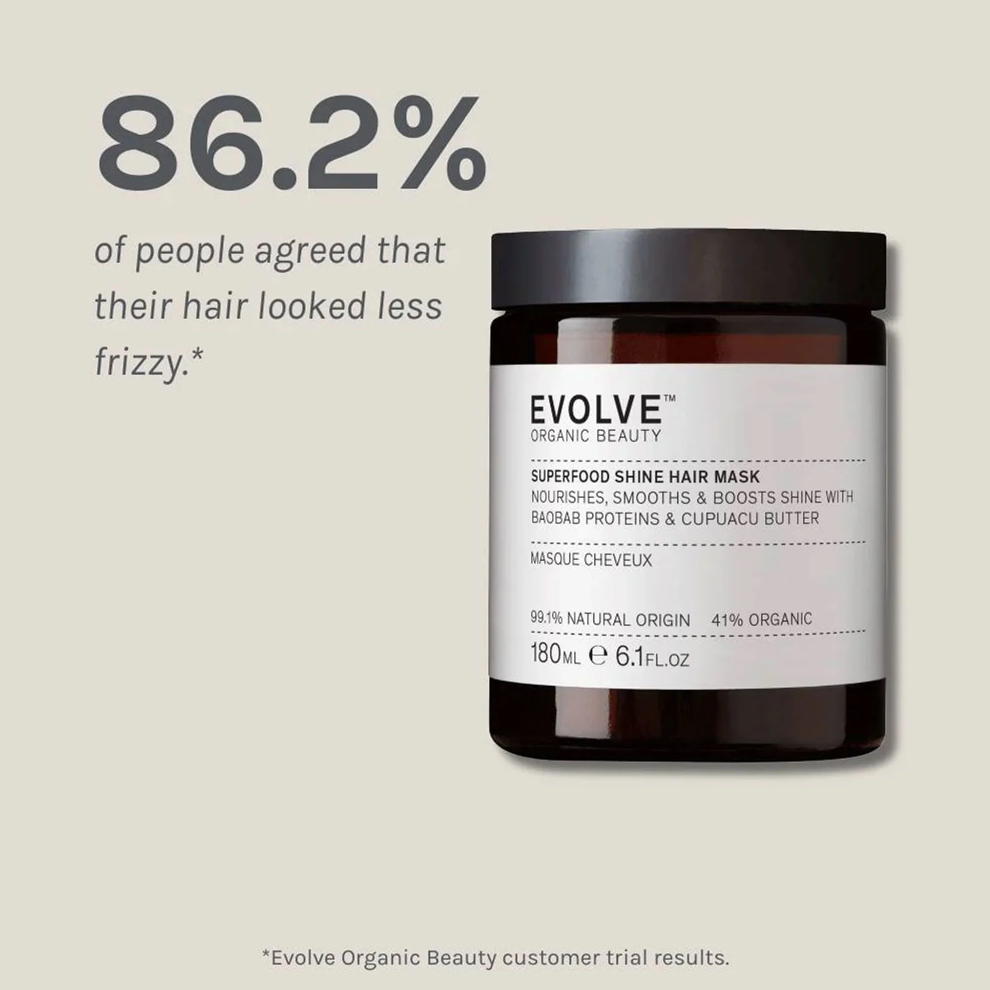 Evolve Superfood Shine Hair Mask - Image 4