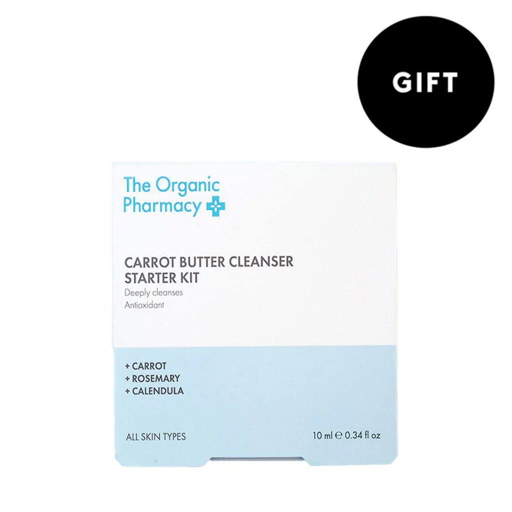 Free Carrot Cleanser Set When You Spend £40 on The Organic Pharmacy