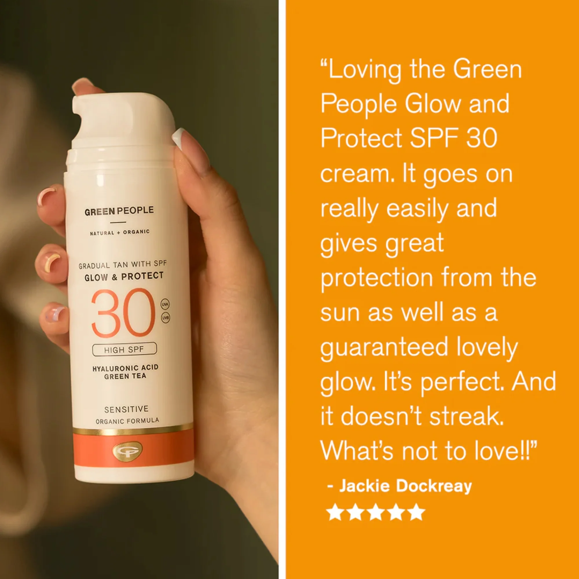 Green People Glow & Protect SPF30 - Image 4
