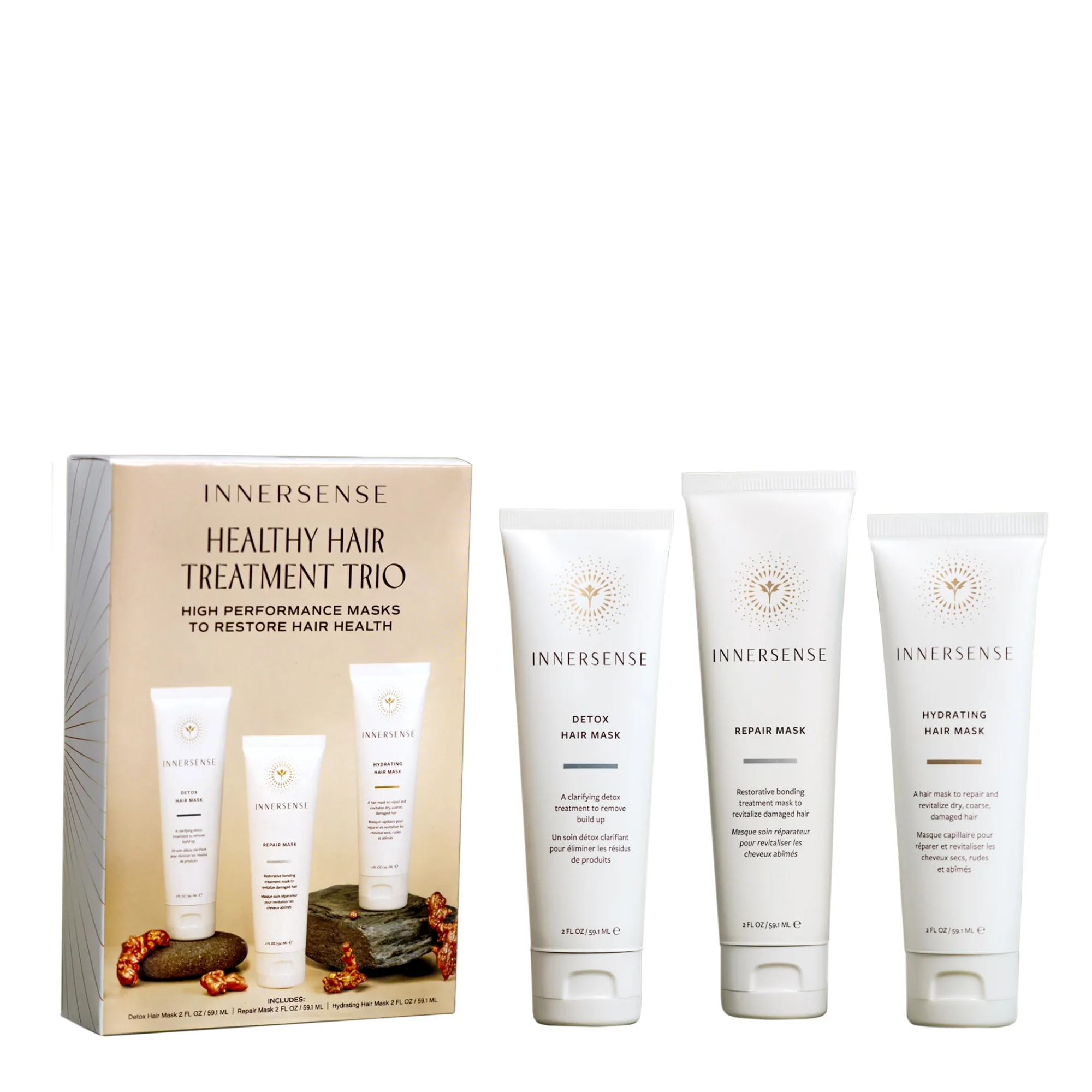 Innersense Healthy Hair Treatment Trio (Worth £30)