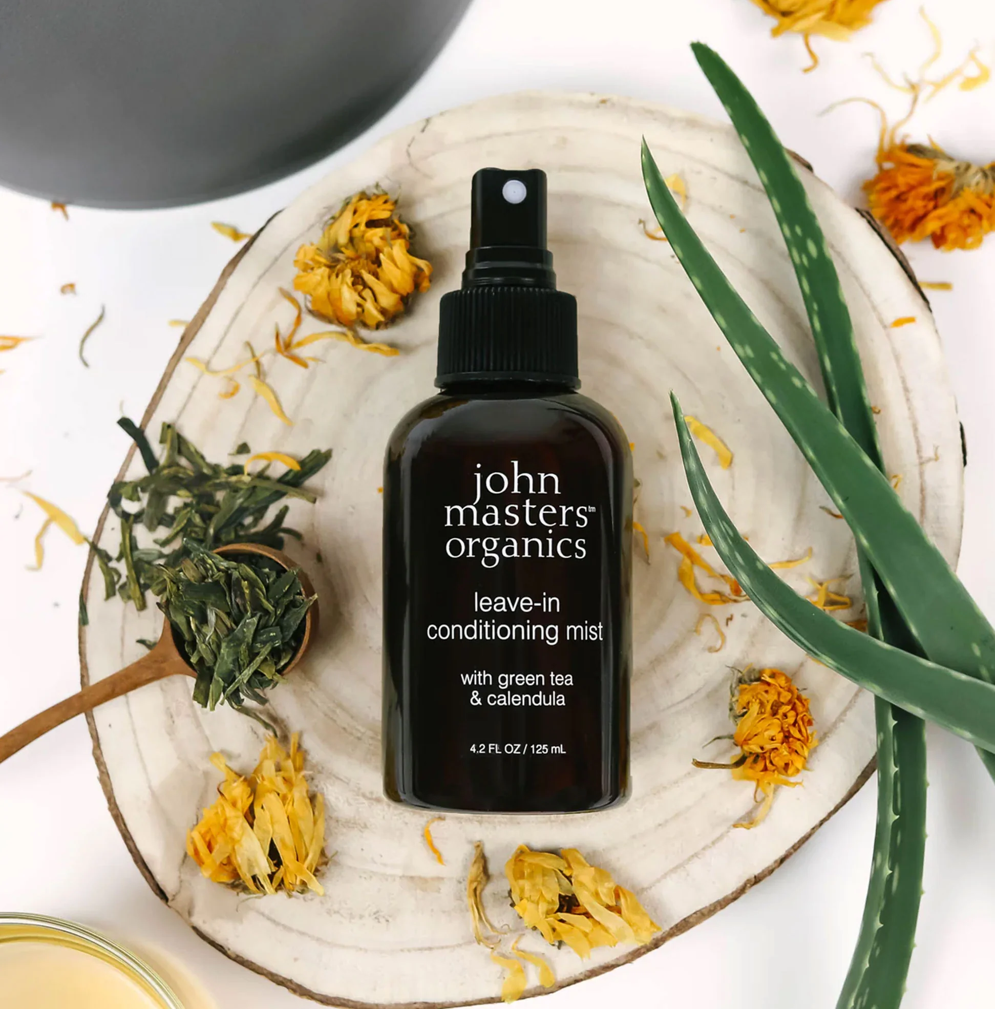 John Masters Leave In Conditioning Mist With Green Tea & Calendula - Image 3