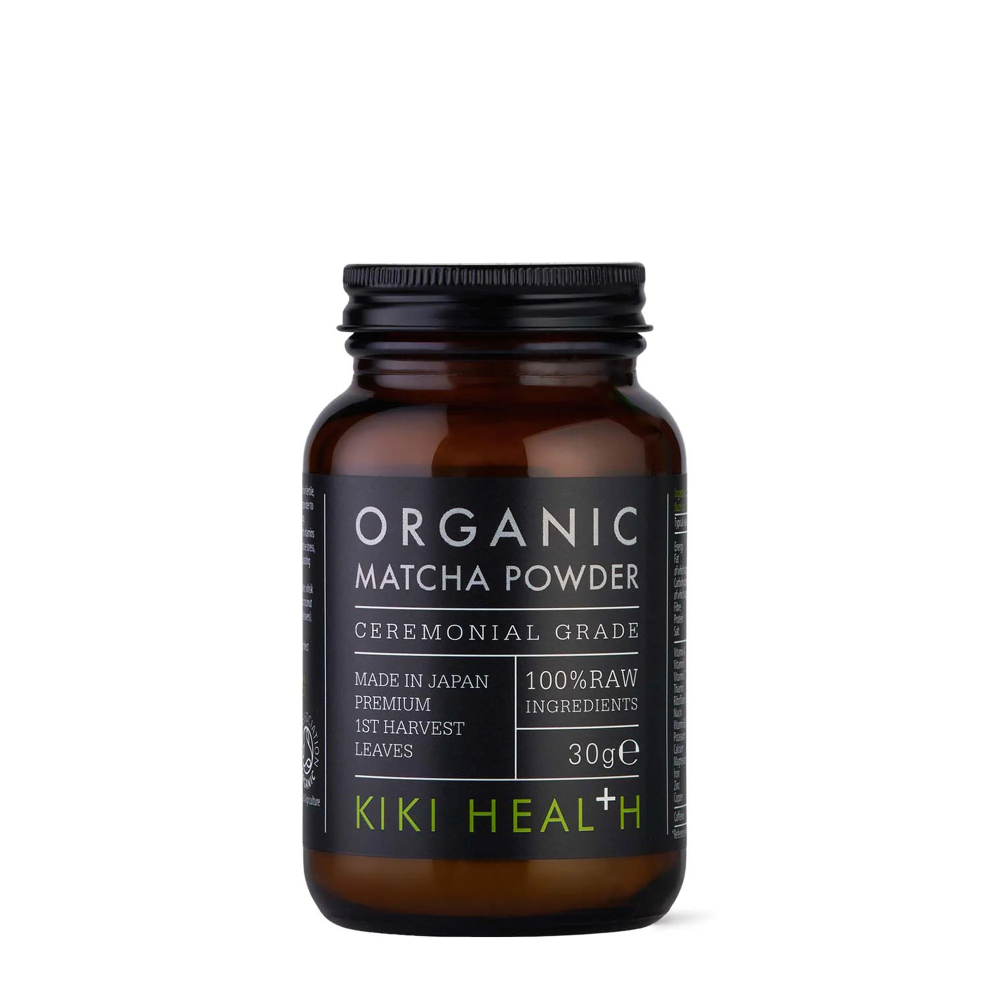Kiki Health Ceremonial Grade Organic Matcha Powder