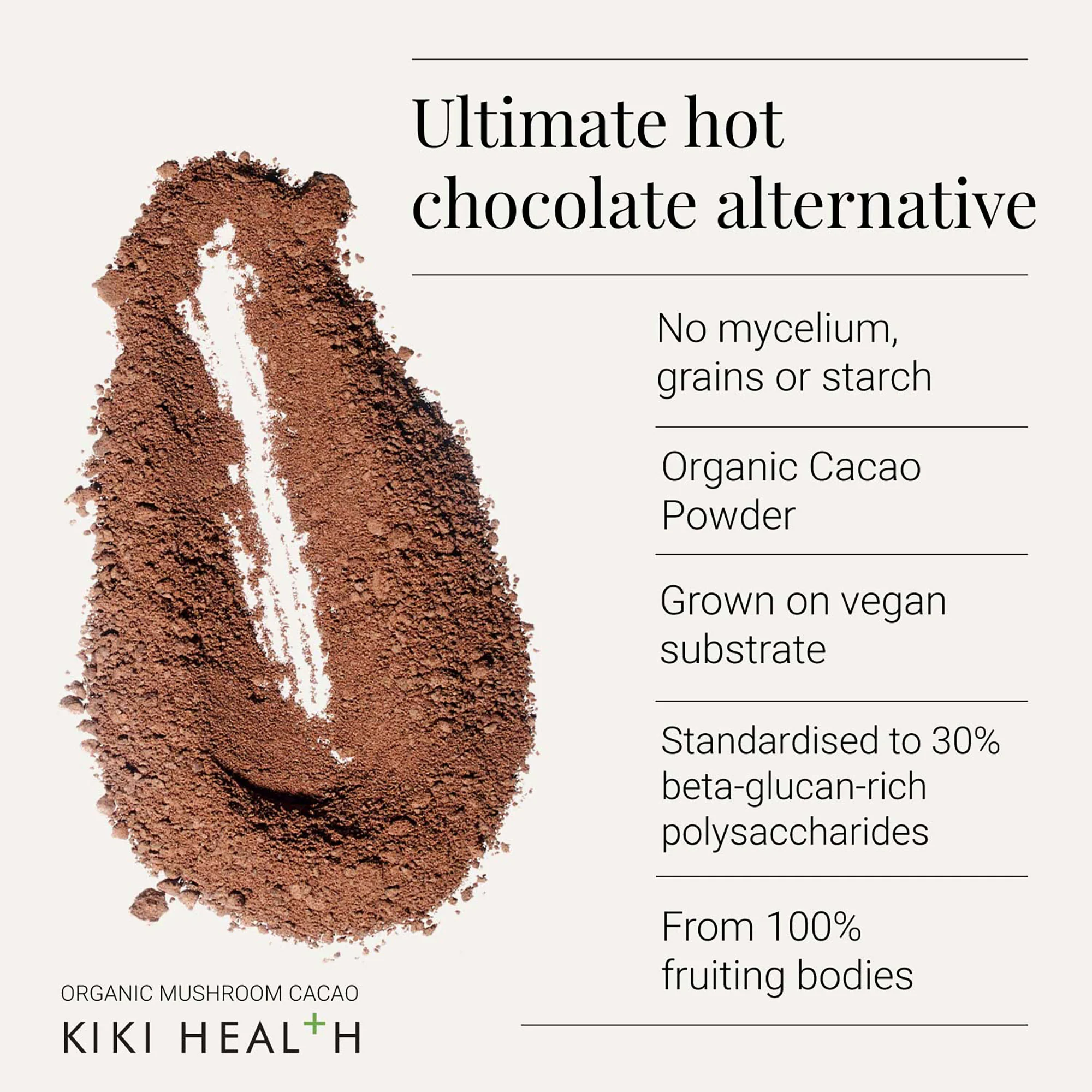 Kiki Health Organic Mushroom Cacao Drink - Image 3