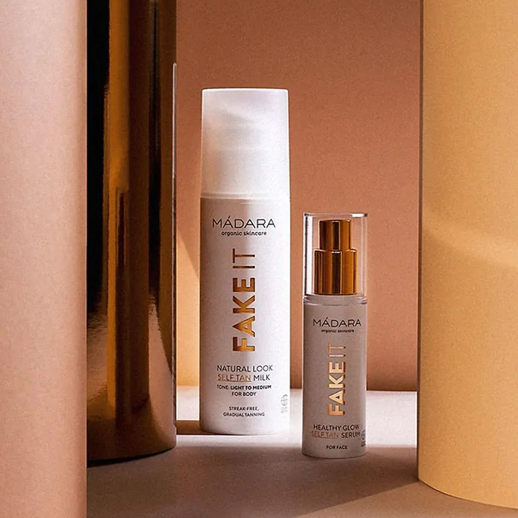 Madara Fake It Healthy Glow Self Tan Serum For Face - Image 3