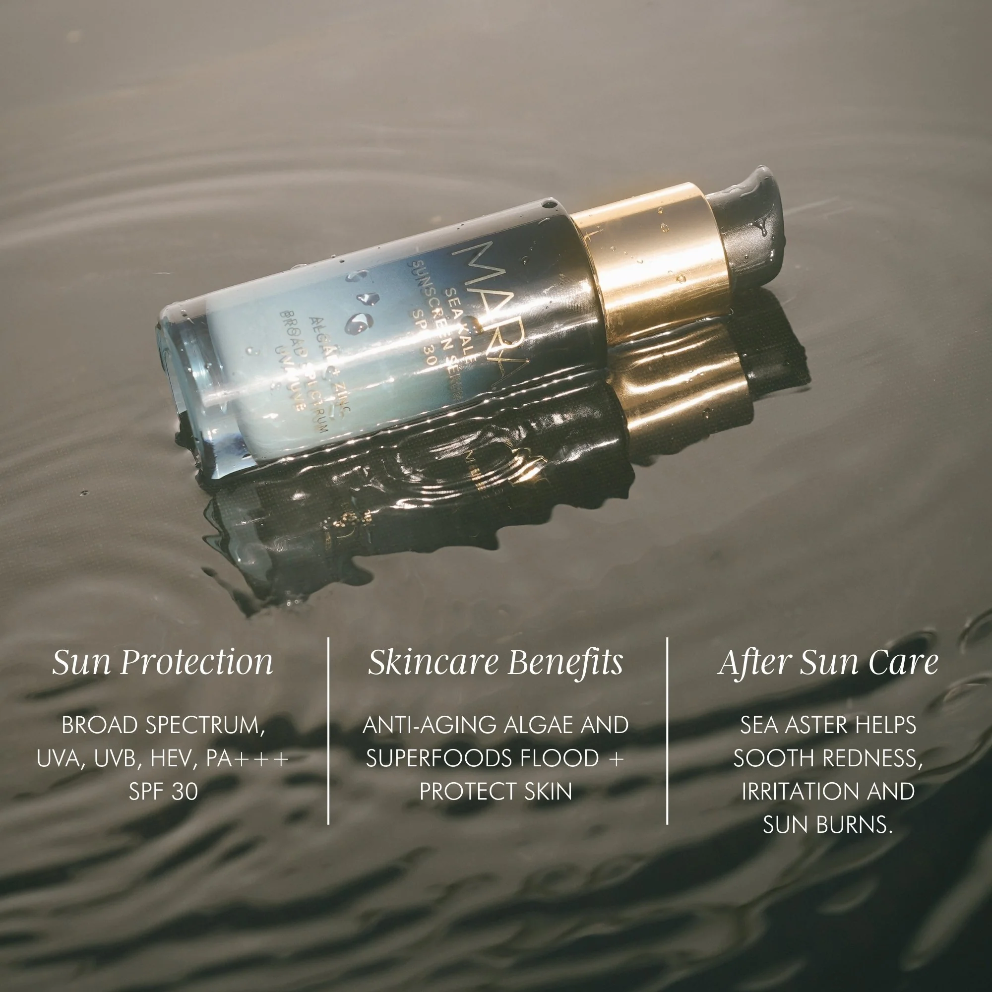 Mara Sea Kale Sunscreen Serum SPF30 - Image 4