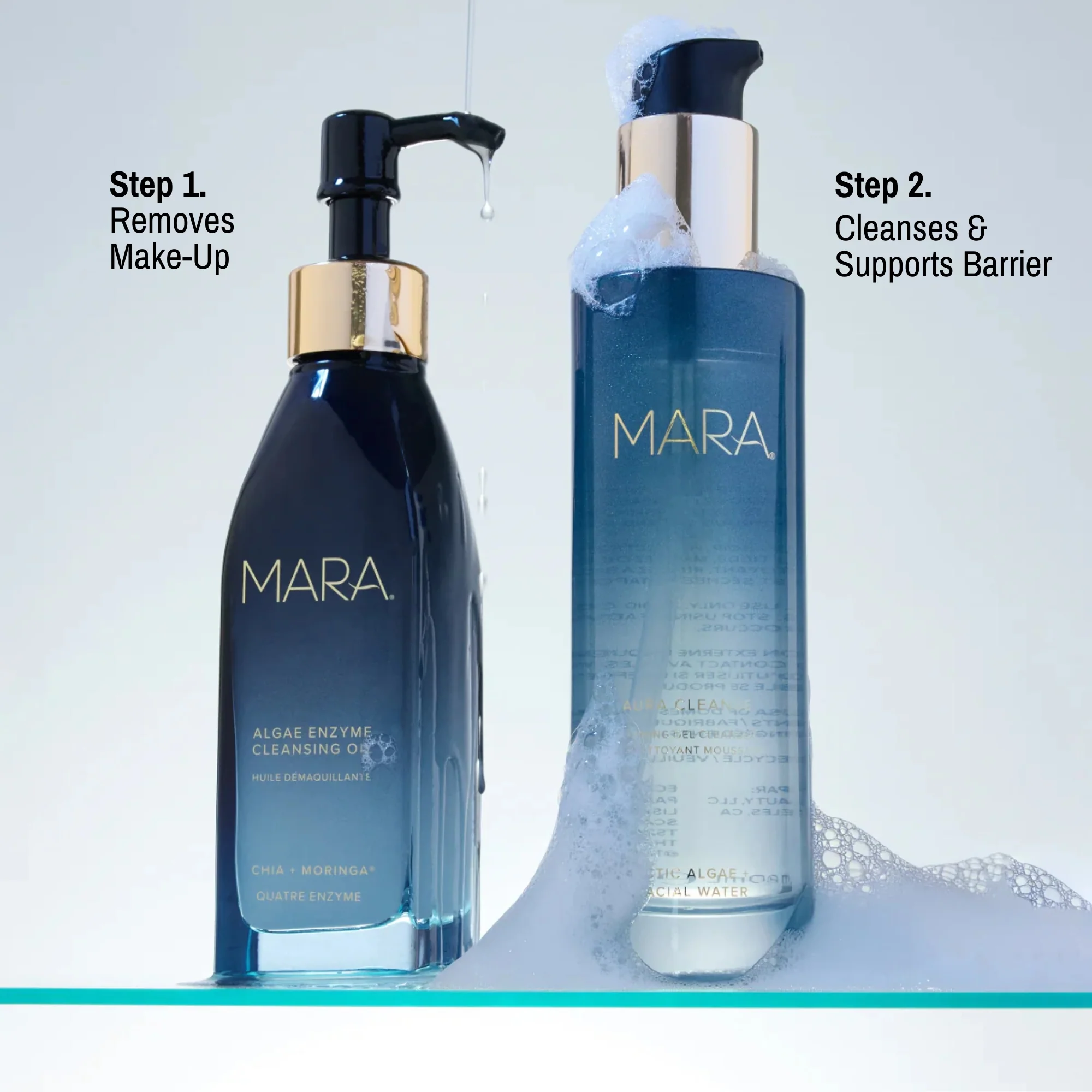 Mara Aura Foaming Algae Gel Cleanser - Image 7