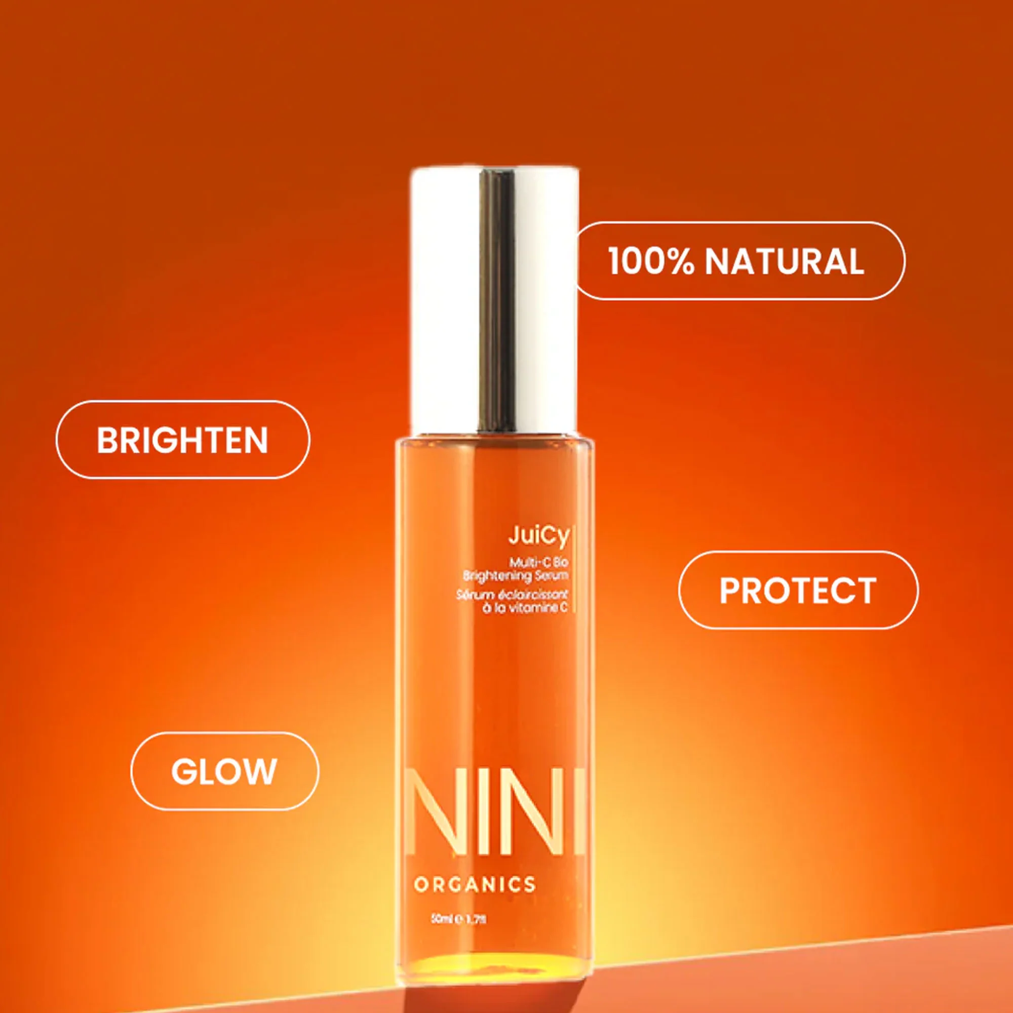NiNi Organics JuiCy Multi-C Bio Brightening Serum - Image 4