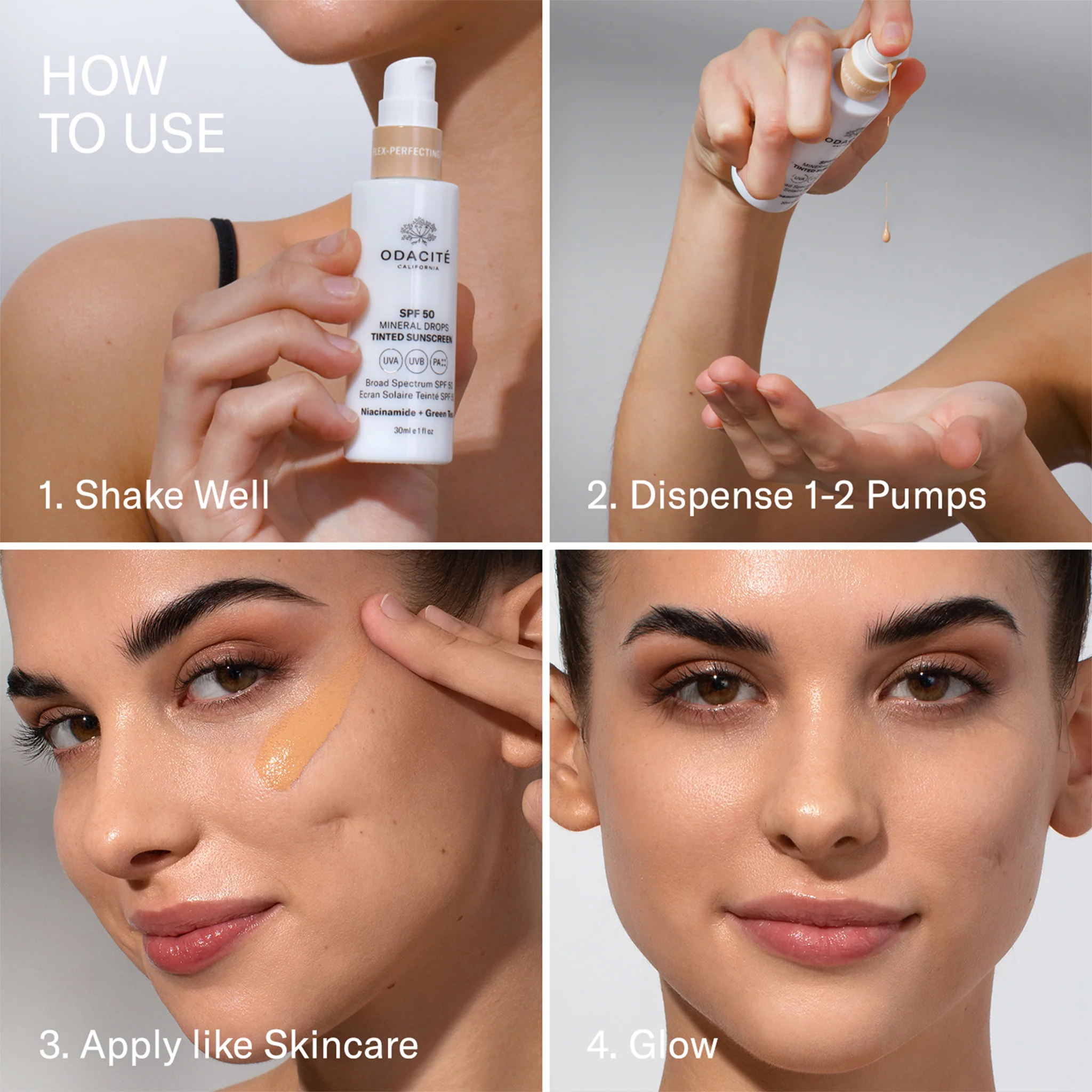 Odacite SPF50 Flex-Perfecting Mineral Drops Tinted Sunscreen - Image 22