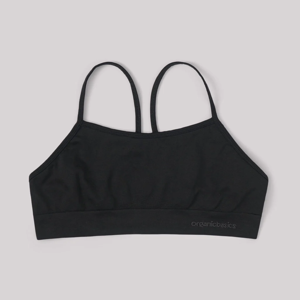 Organic Basics Active Sports Bra Black - Image 3