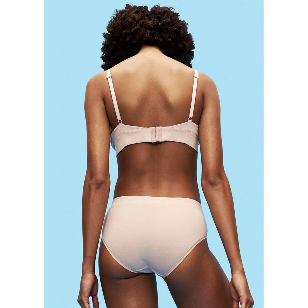 Organic Basics Organic Cotton Bikini Briefs 2-Pack Rose Nude - Image 2