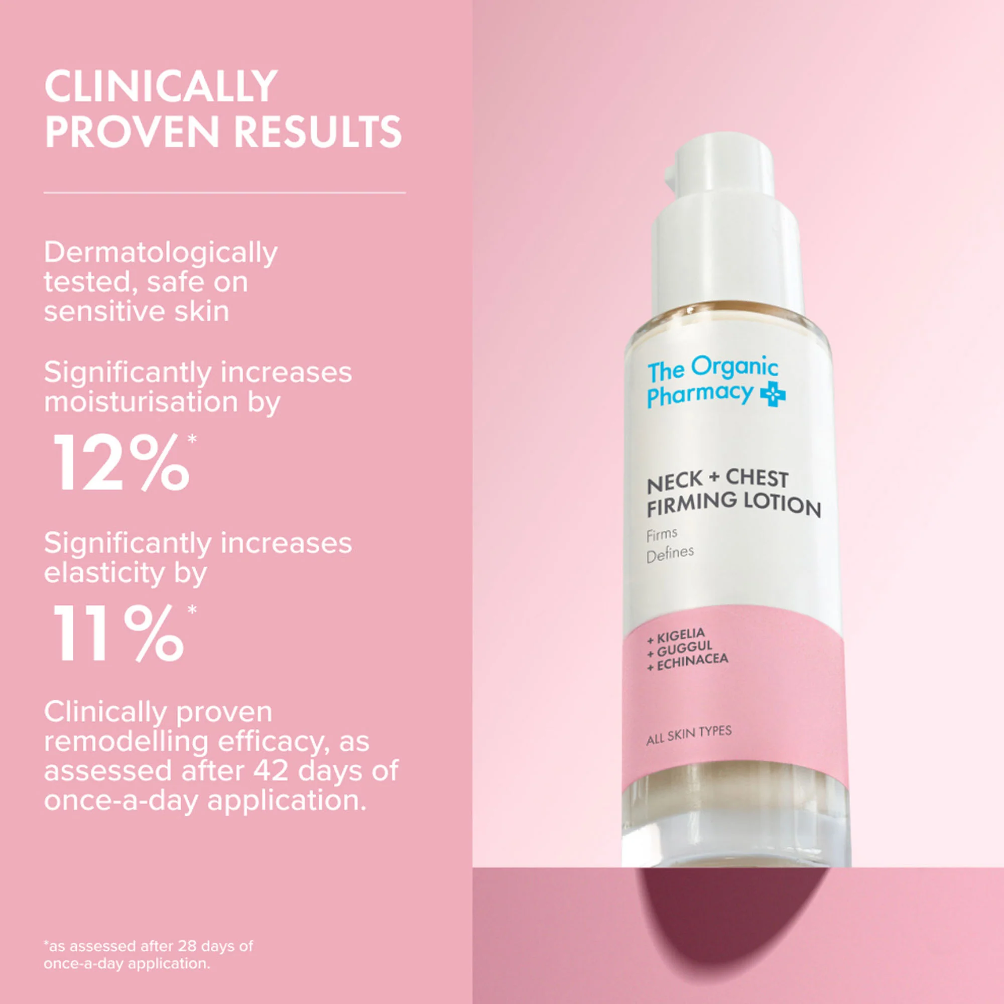 The Organic Pharmacy Neck + Chest Firming Lotion - Image 3