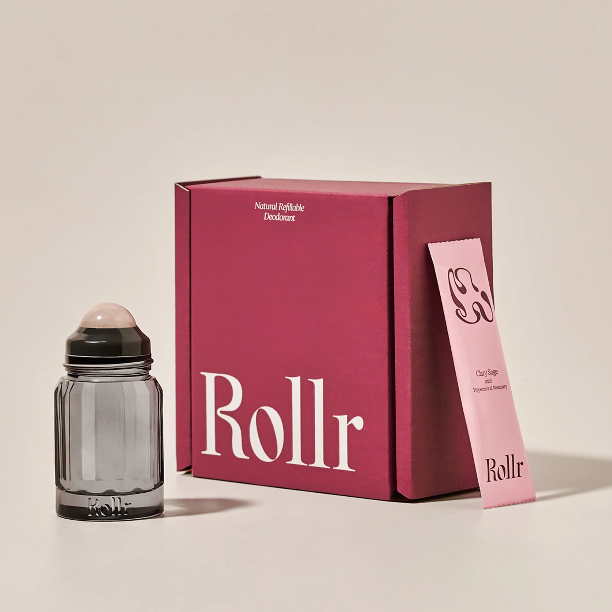 Rollr Natural Refillable Deodorant - Image 2