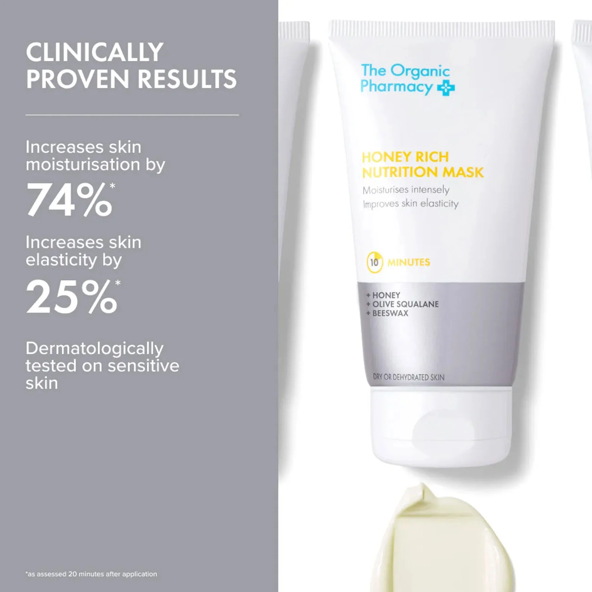 The Organic Pharmacy Honey Rich Nutrition Mask - Image 3