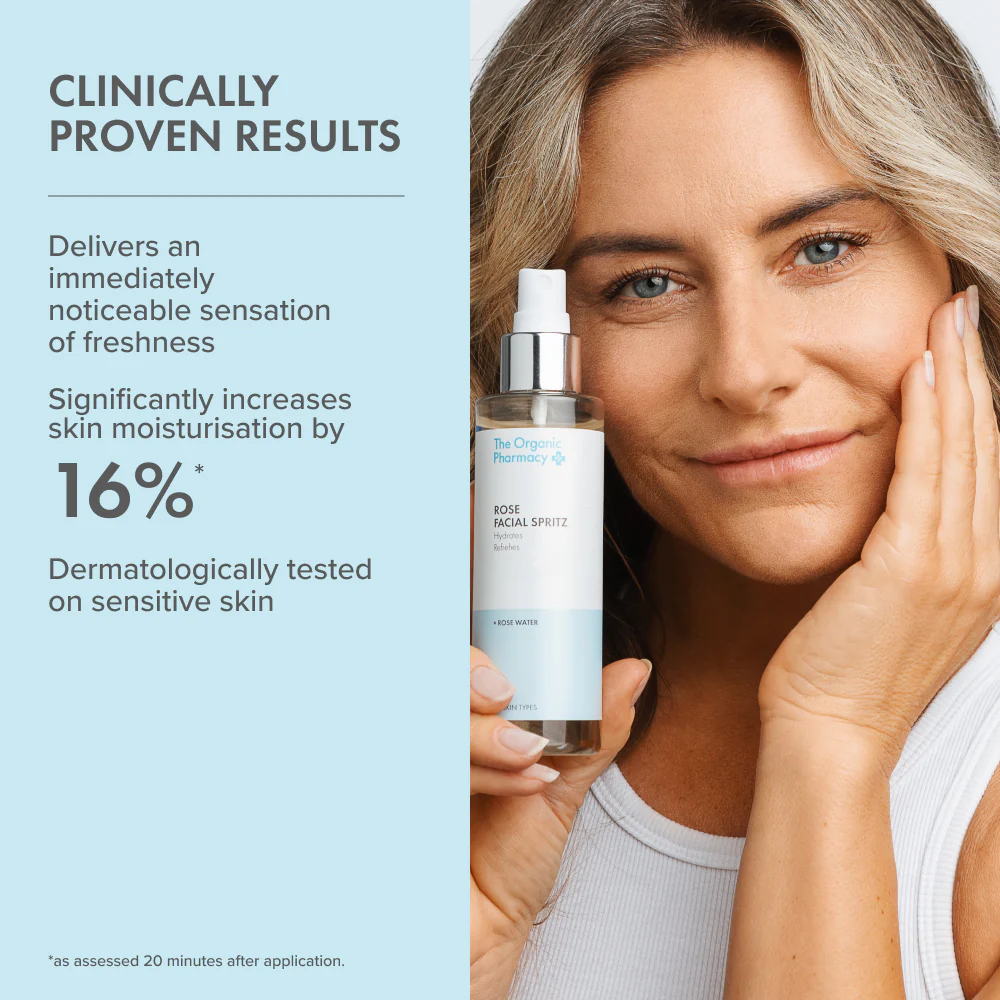 The Organic Pharmacy Rose Facial Spritz - Image 5