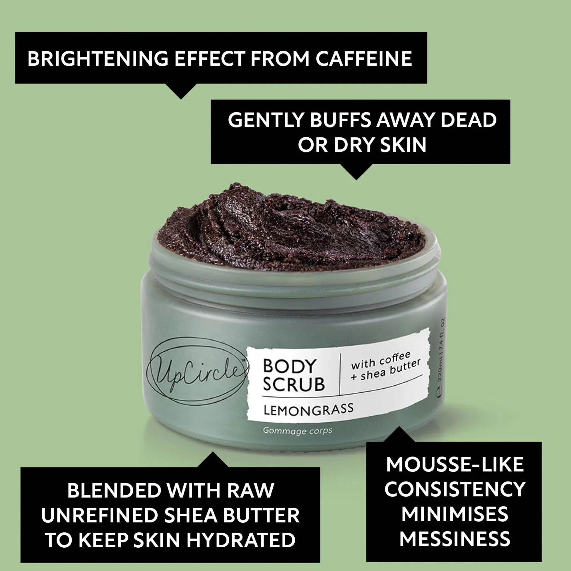 UpCircle Lemongrass Body Scrub - Image 3
