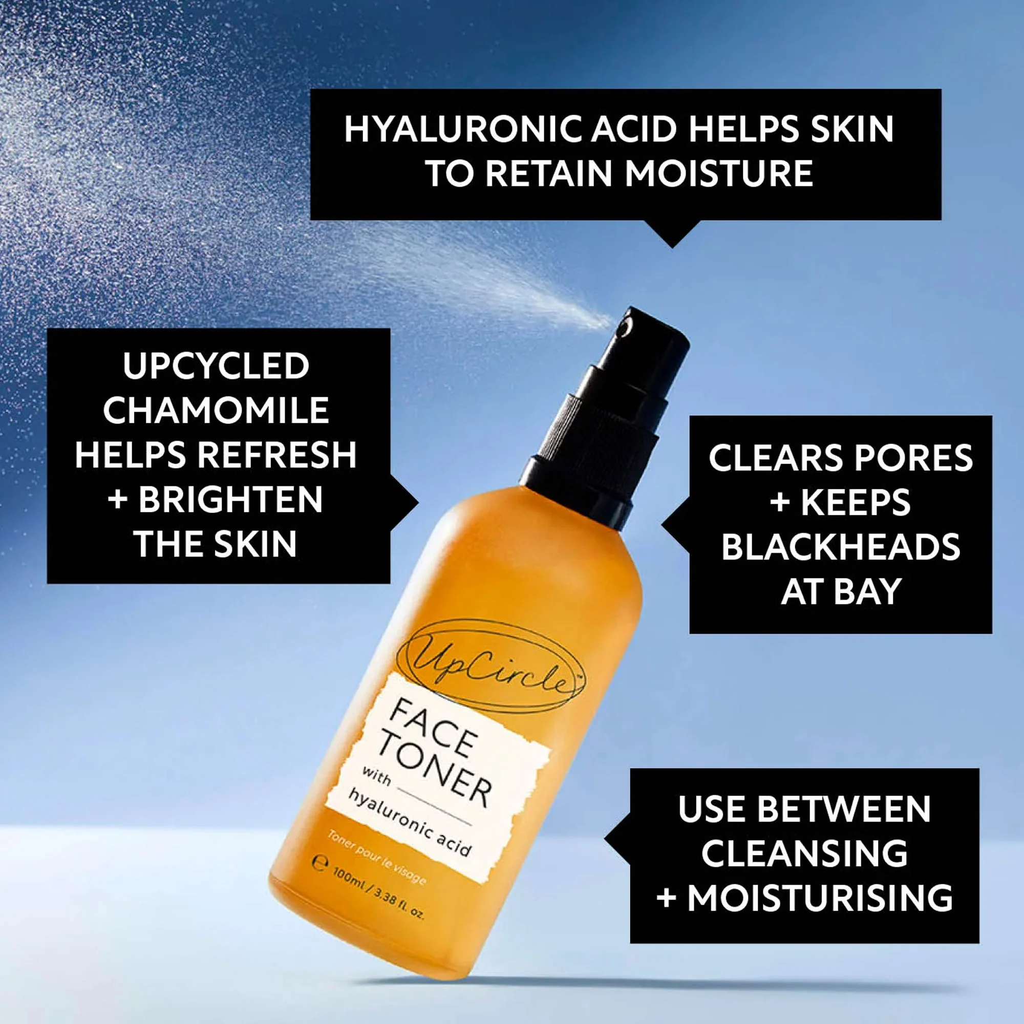 UpCircle Face Toner with Hyaluronic Acid - Image 3