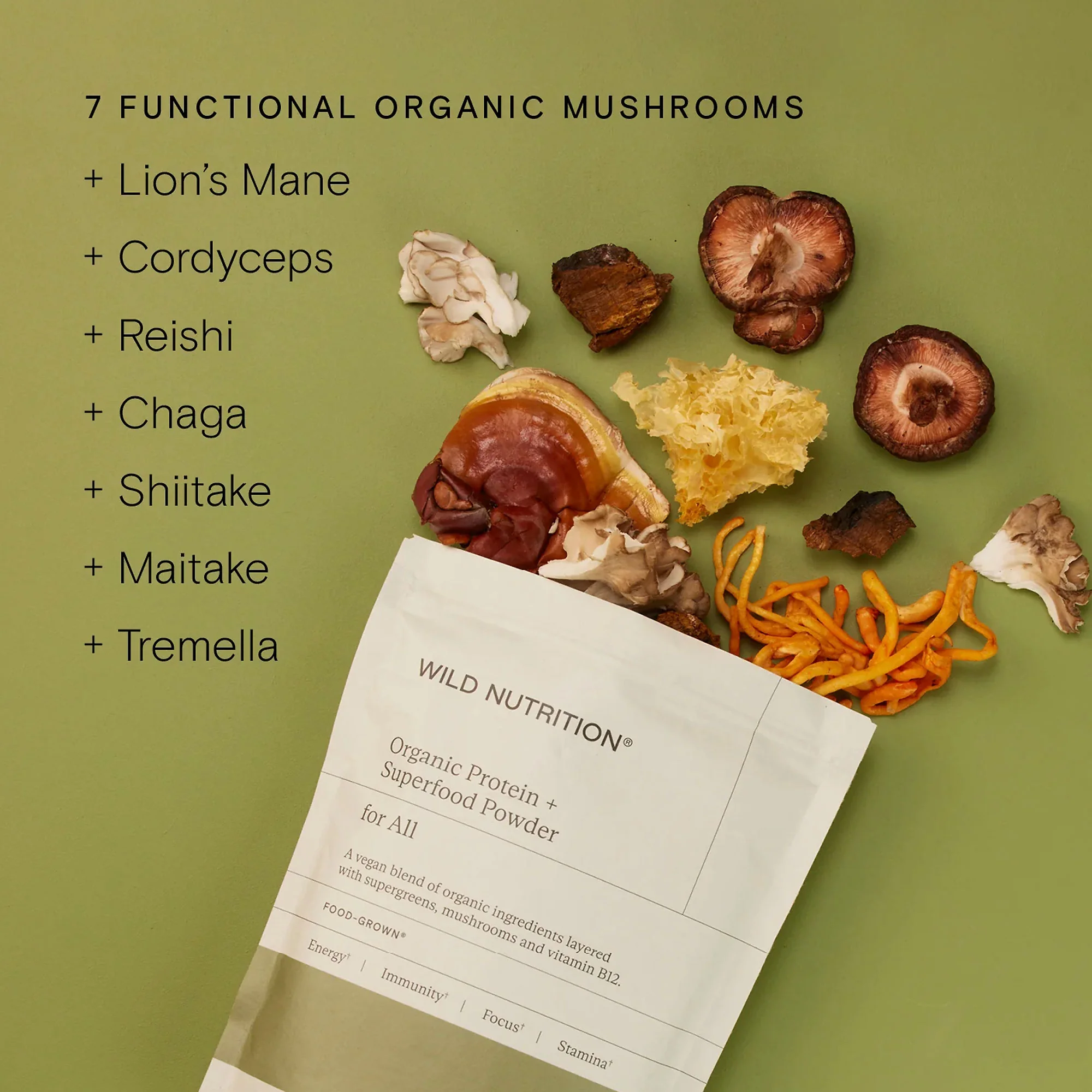 Wild Nutrition Organic Protein + Superfood Powder - Image 4